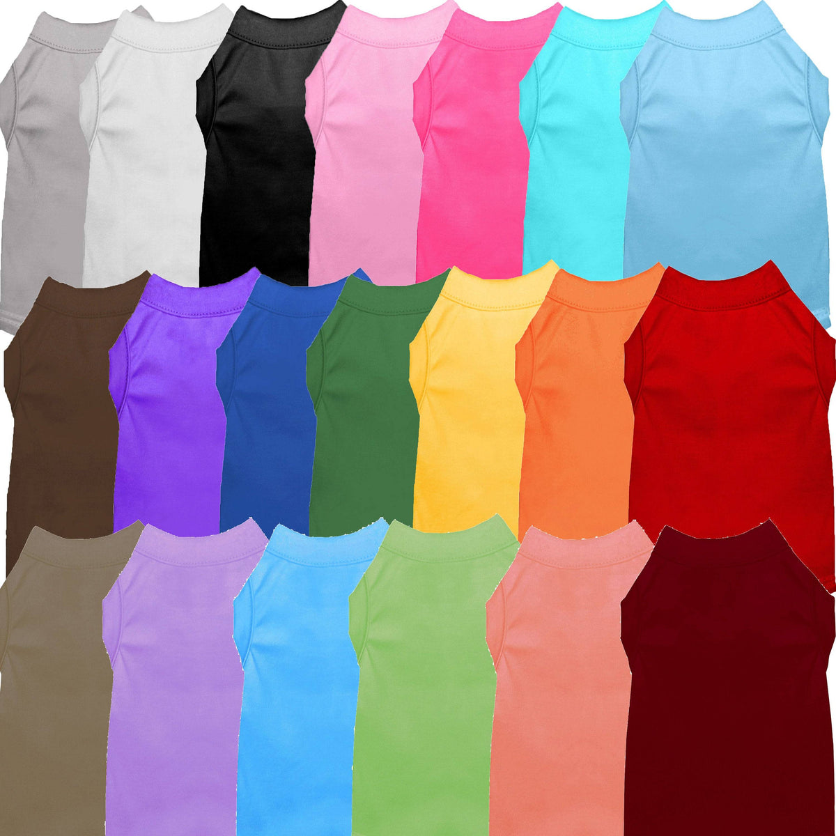 Blanks Pet Shirts collection