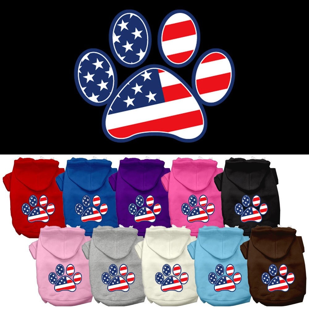 Patriotic Pet Hoodies