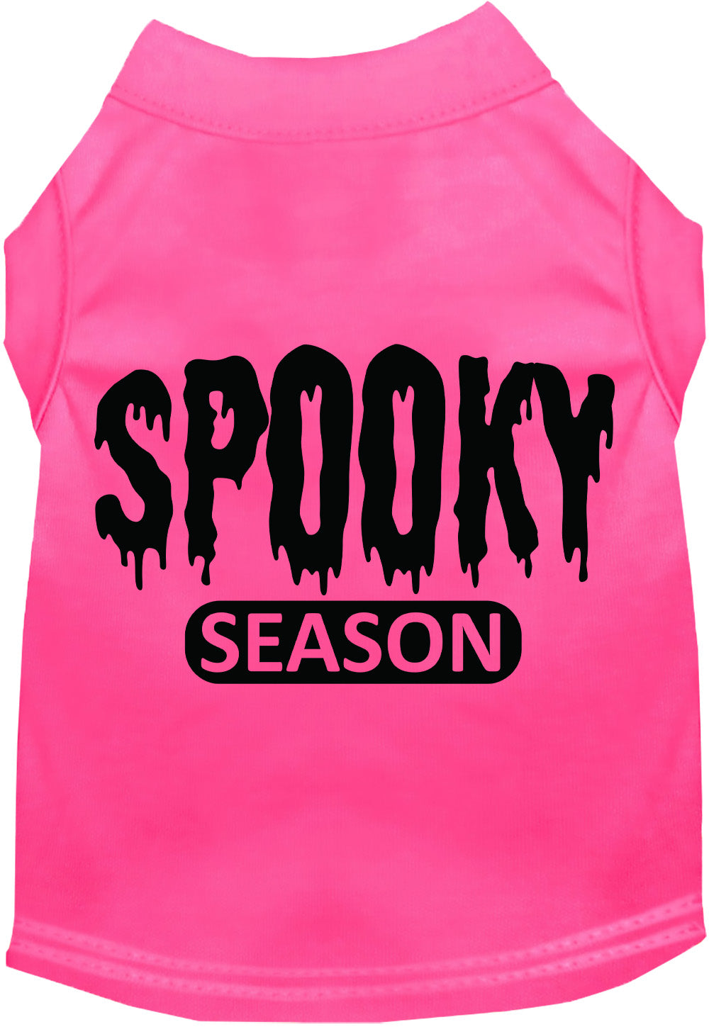 Pink spooky season pet shirt