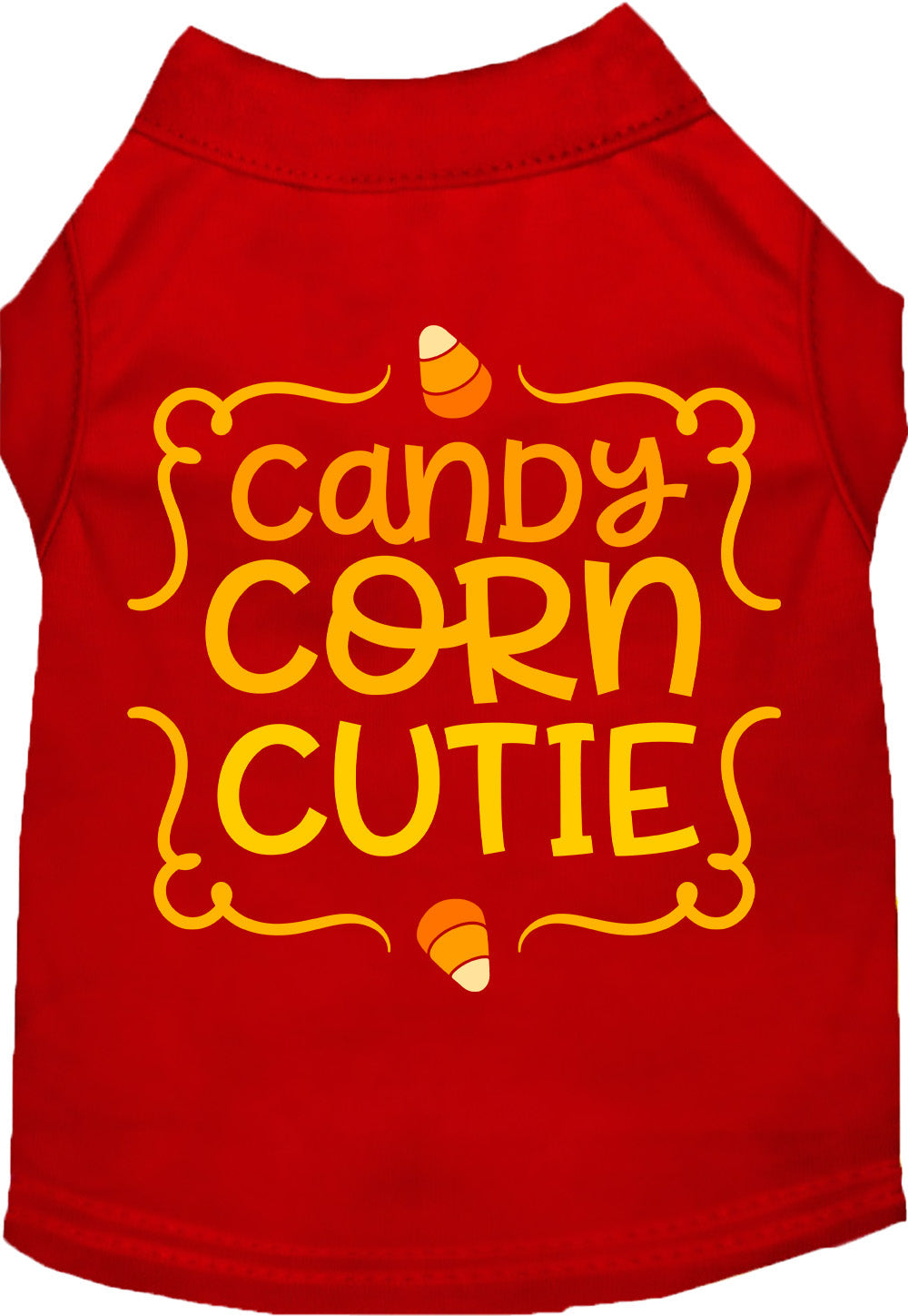 Red Candy Corn Cutie pet shirt