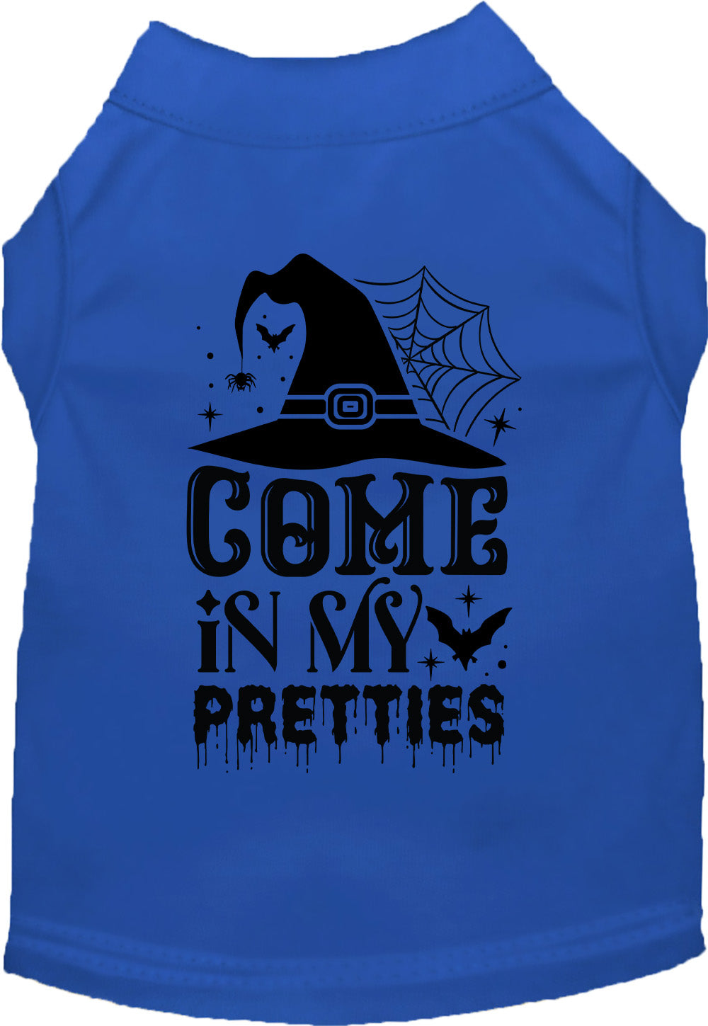 Blue Come In My Pretties Halloween pet shirt