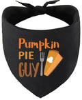 Pumpkin Pie Guy Pet Bandana