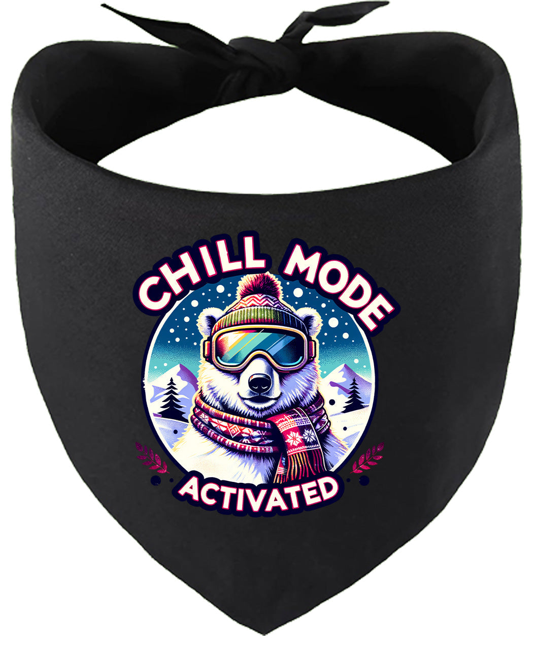 Chill Mode Activated Pet Bandana