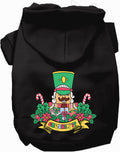 Black Crushin' It Nutcracker Style Pet Hoodie