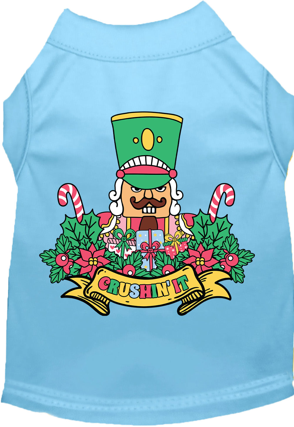 Blue Crushin' It Nutcracker Style Pet Shirt