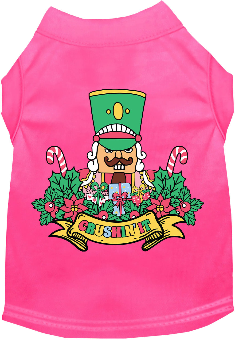 Pink Crushin' It Nutcracker Style Pet Shirt