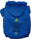 Blue Cotton Headed Ninny Muggins Pet Hoodie