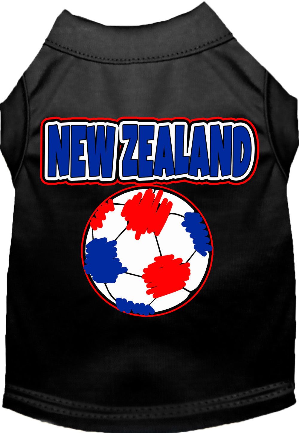 New Zealand Soccer Pet Shirt