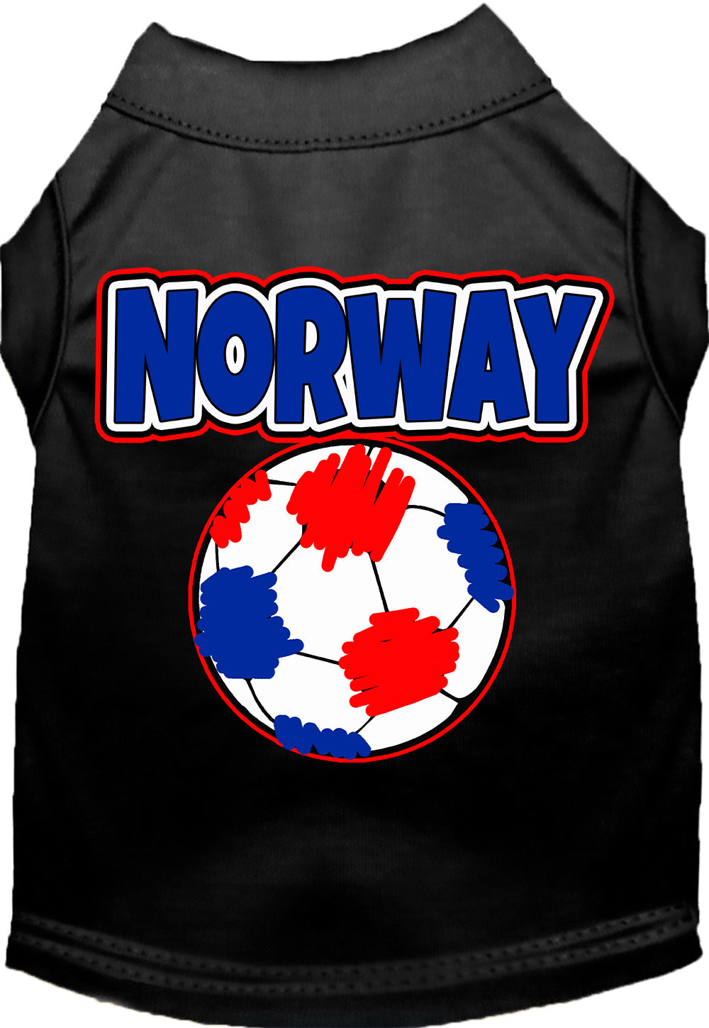 Norway Soccer Pet Shirt