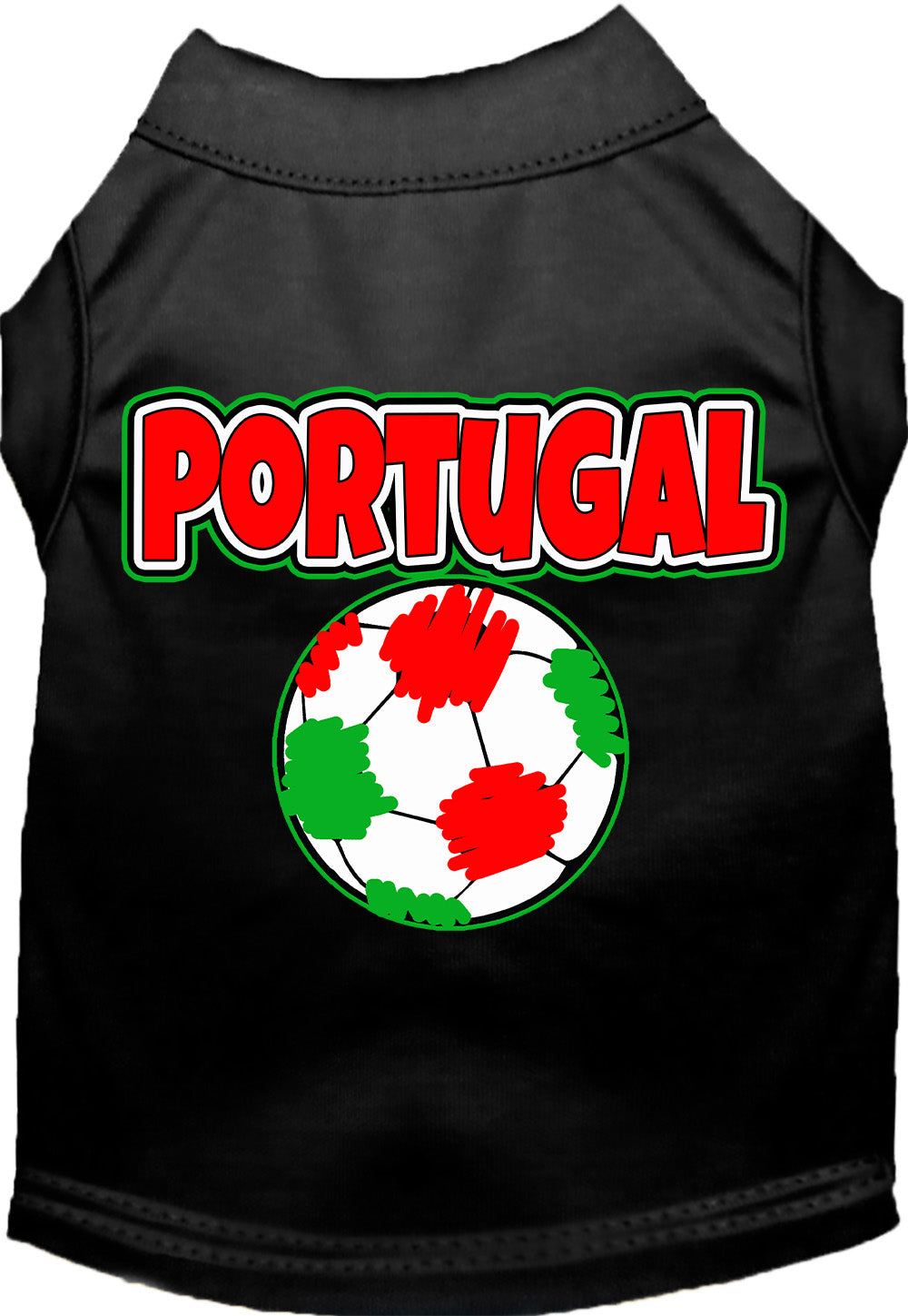 Portugal Soccer Pet Shirt