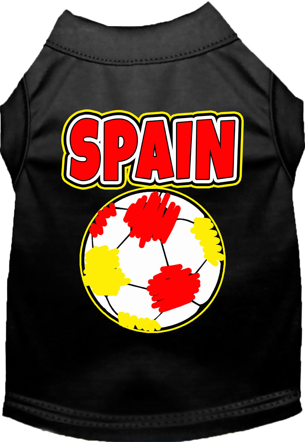 Spain Soccer Pet Shirt