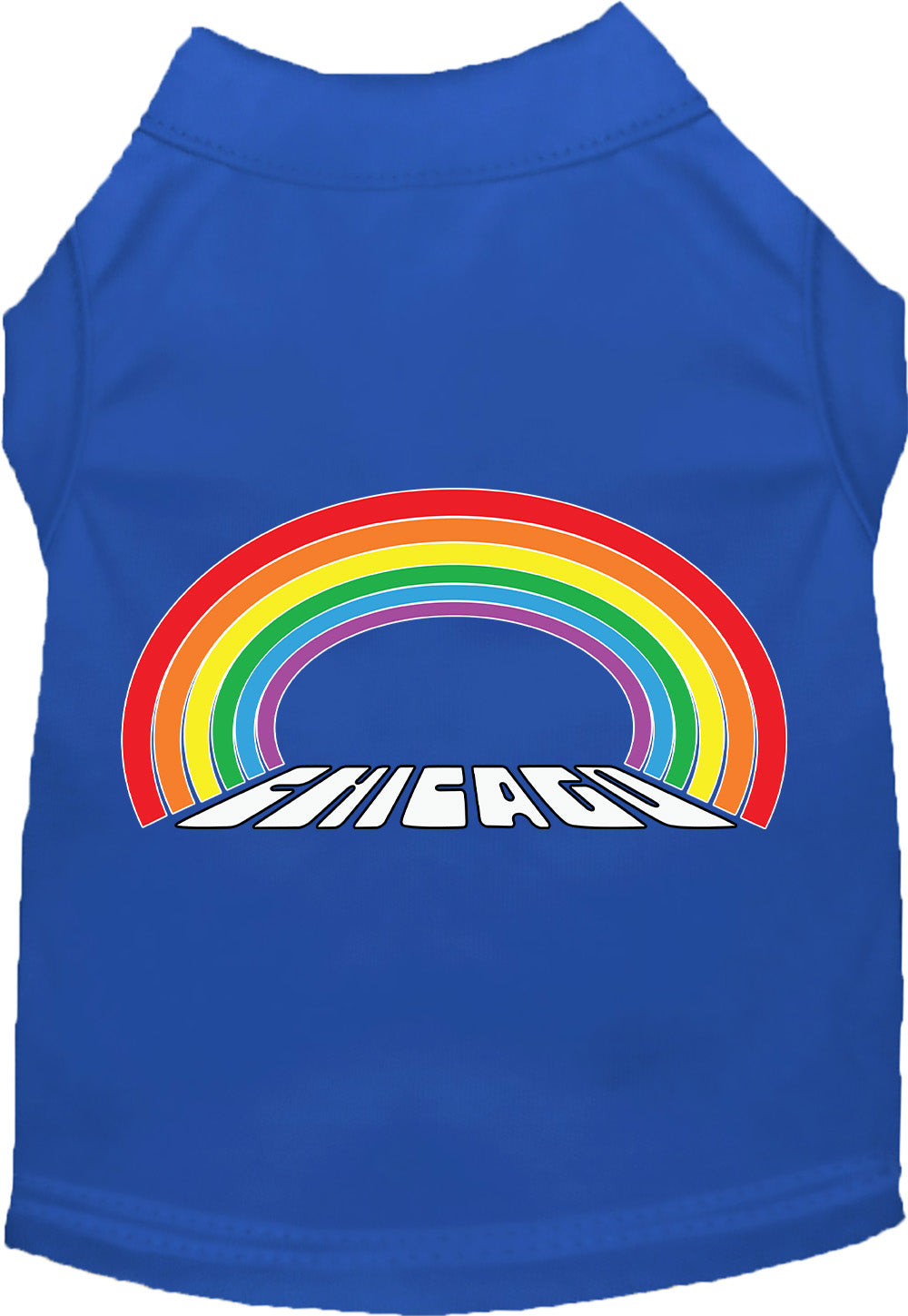 Chicago Rainbow Pet Shirt