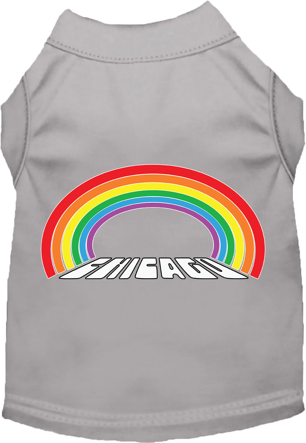 Chicago Rainbow Pet Shirt