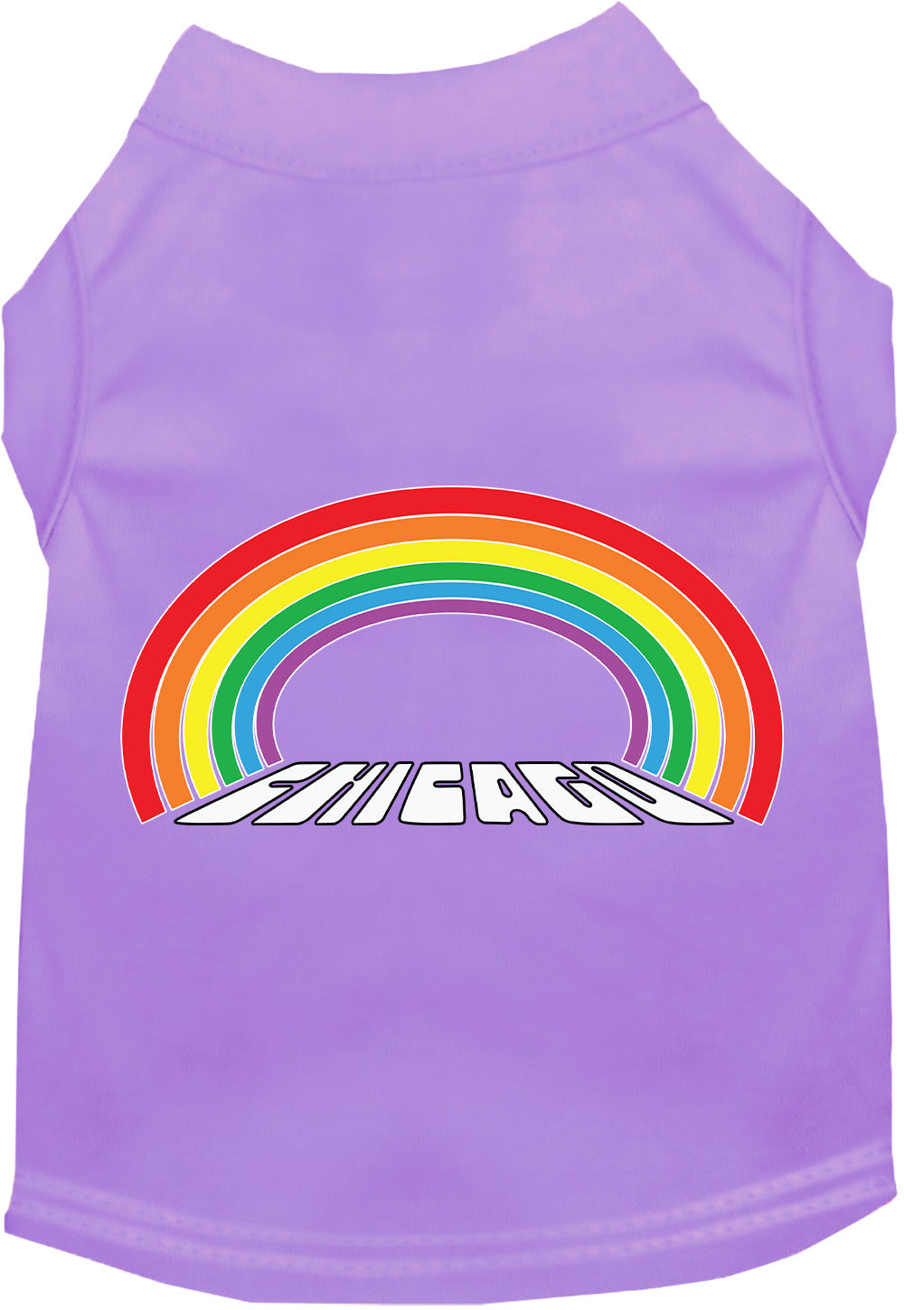 Chicago Rainbow Pet Shirt