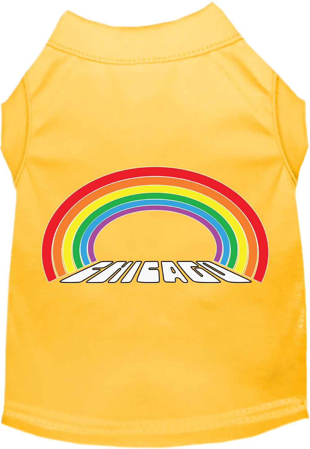 Chicago Rainbow Pet Shirt