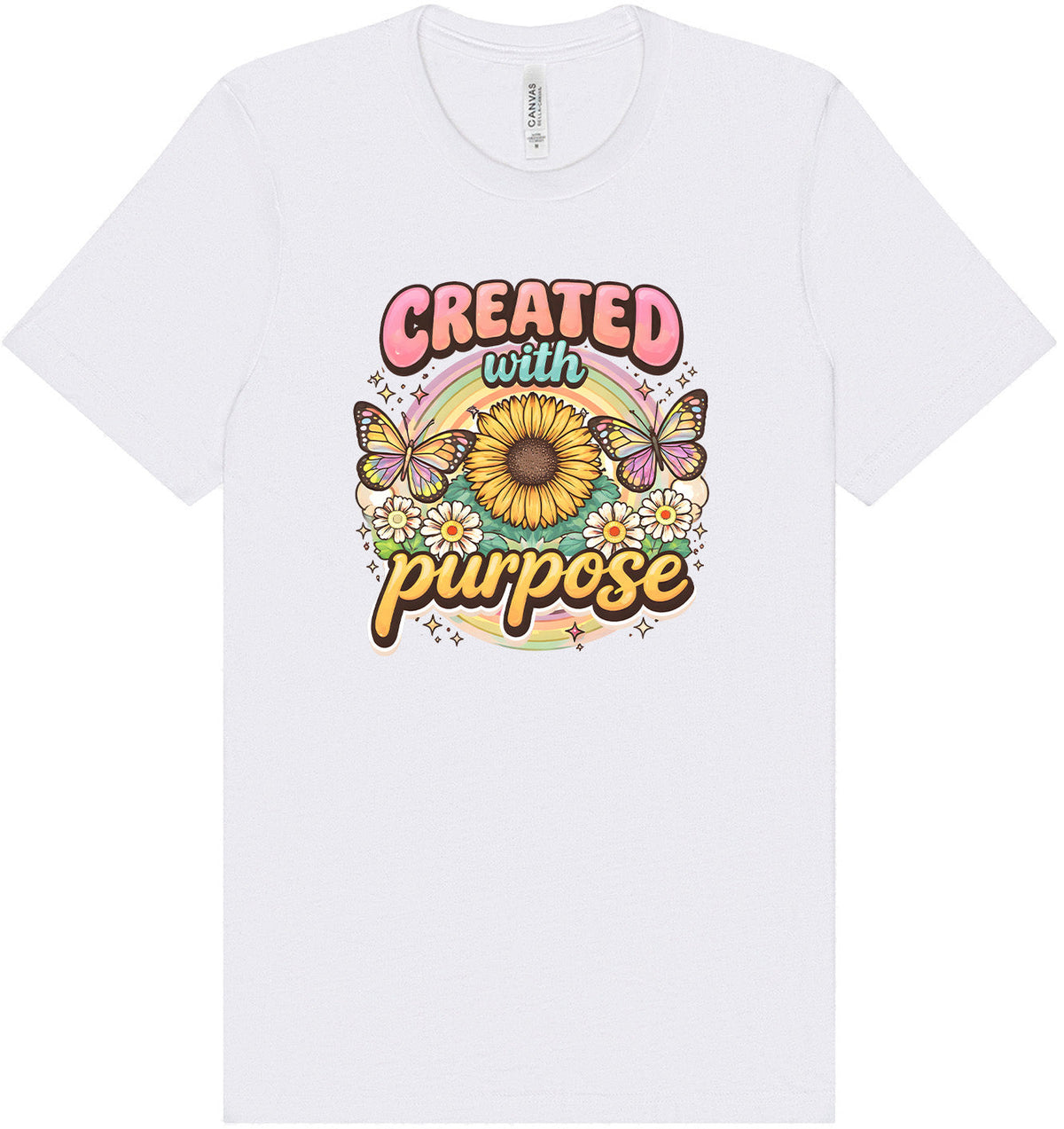 Created with Purpose Adult Bella Canvas Shirt