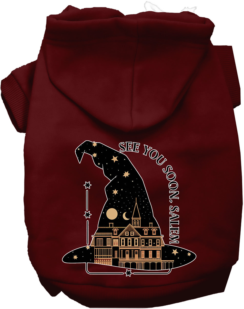 See You Soon, Salem Pet Hoodie