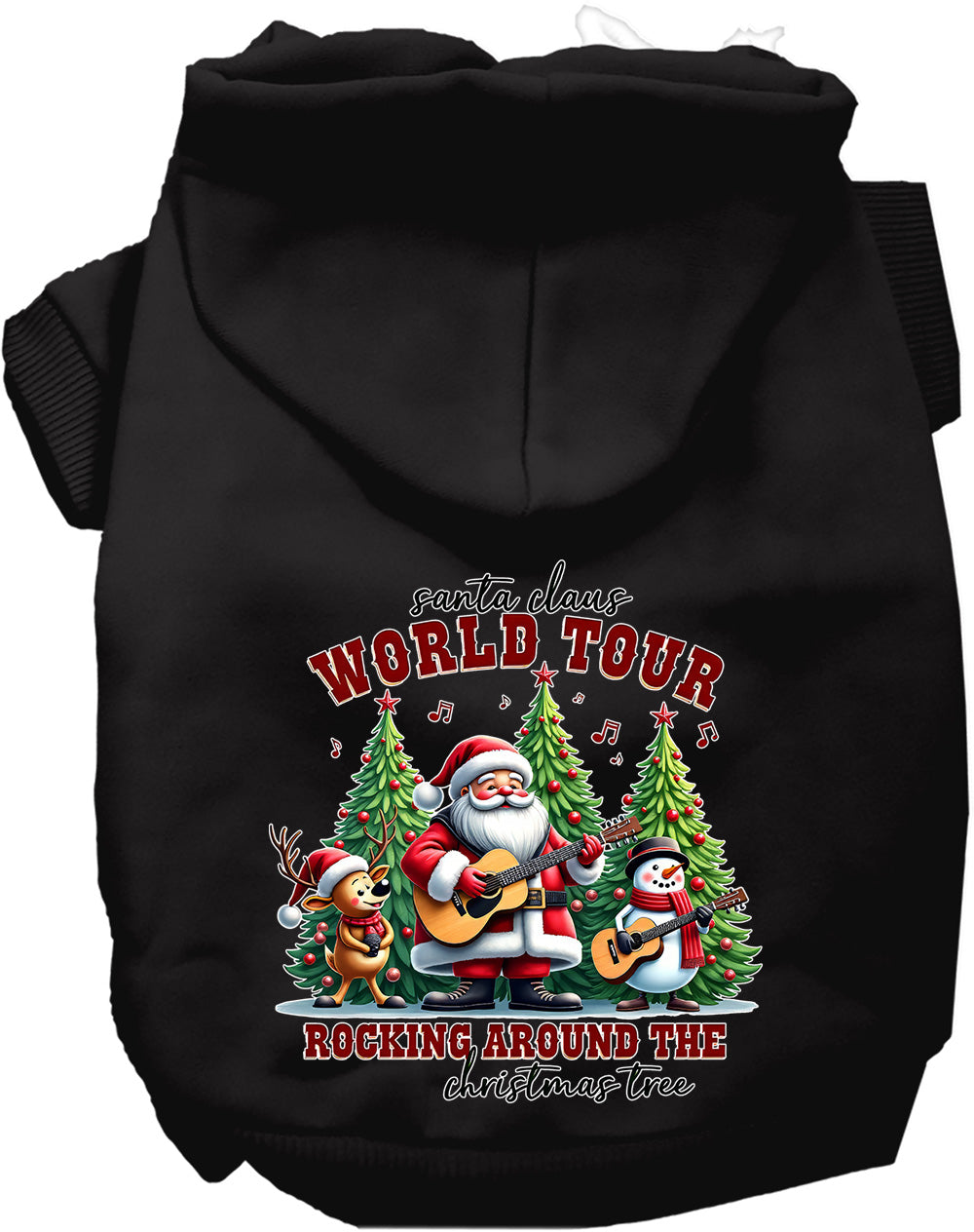Santa Claus Welttournee Haustier-Kapuzenpullover