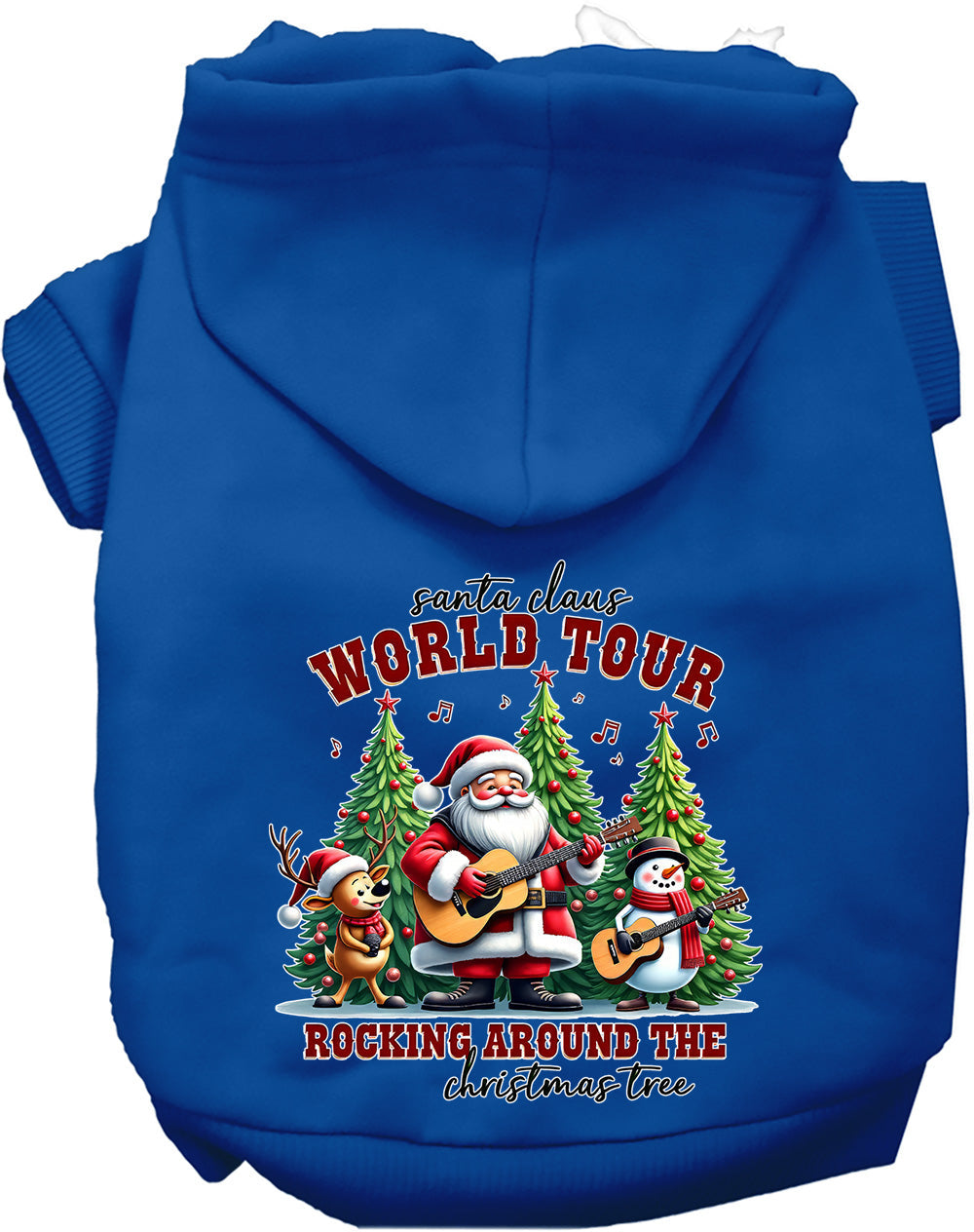 Santa Claus Welttournee Haustier-Kapuzenpullover