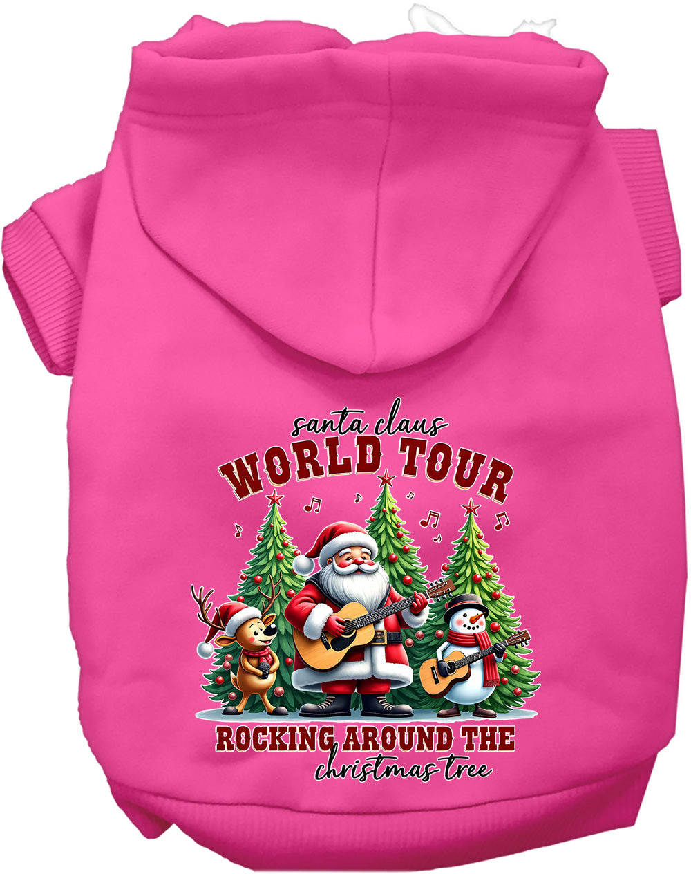 Santa Claus Welttournee Haustier-Kapuzenpullover