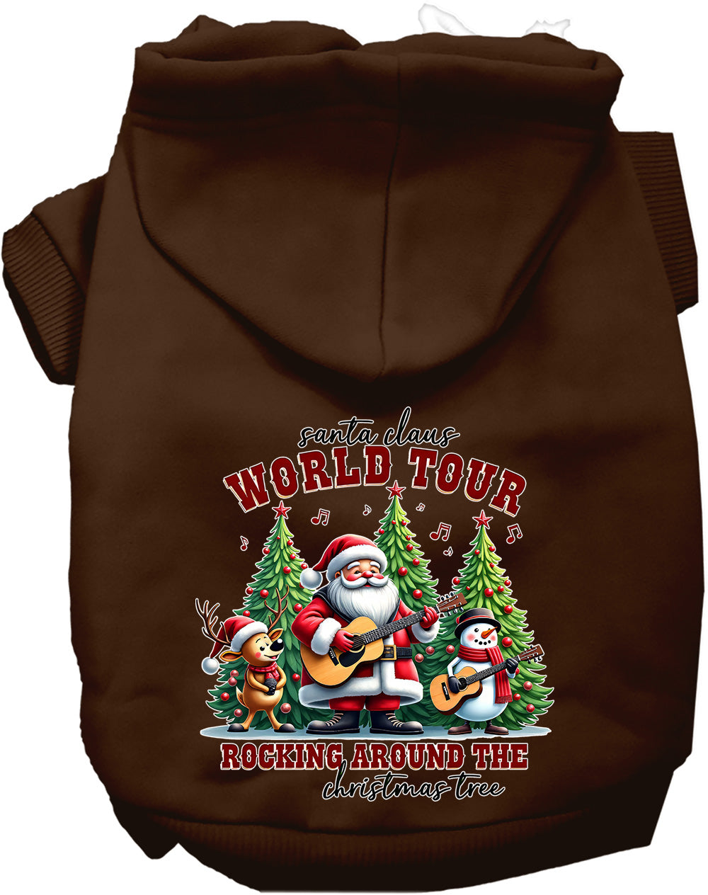 Santa Claus Welttournee Haustier-Kapuzenpullover