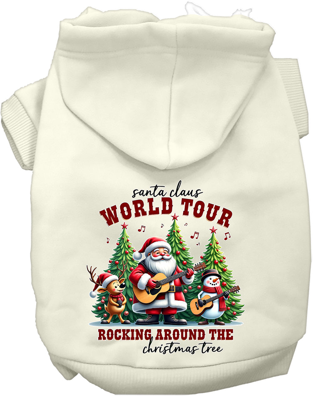 Santa Claus Welttournee Haustier-Kapuzenpullover