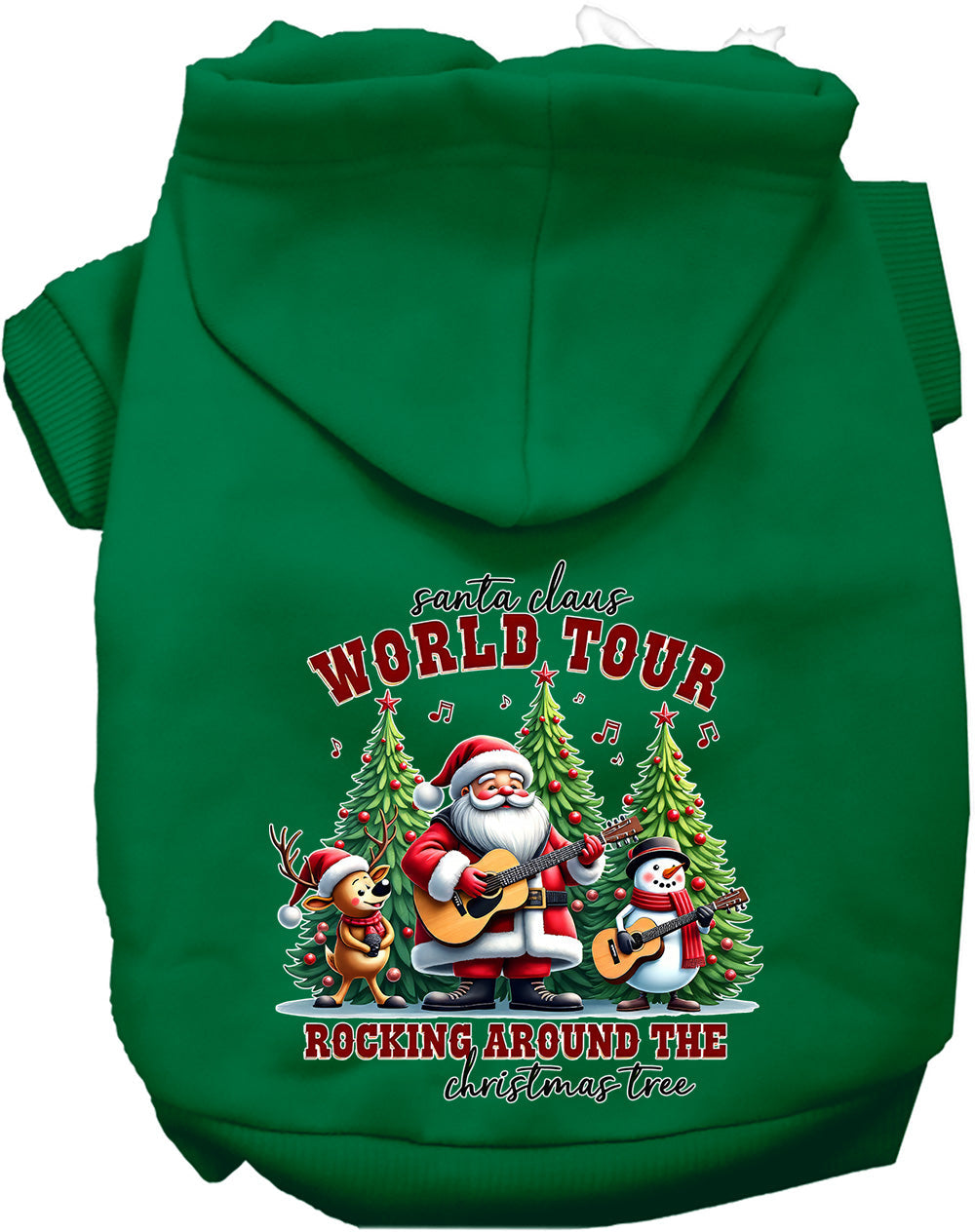Santa Claus Welttournee Haustier-Kapuzenpullover