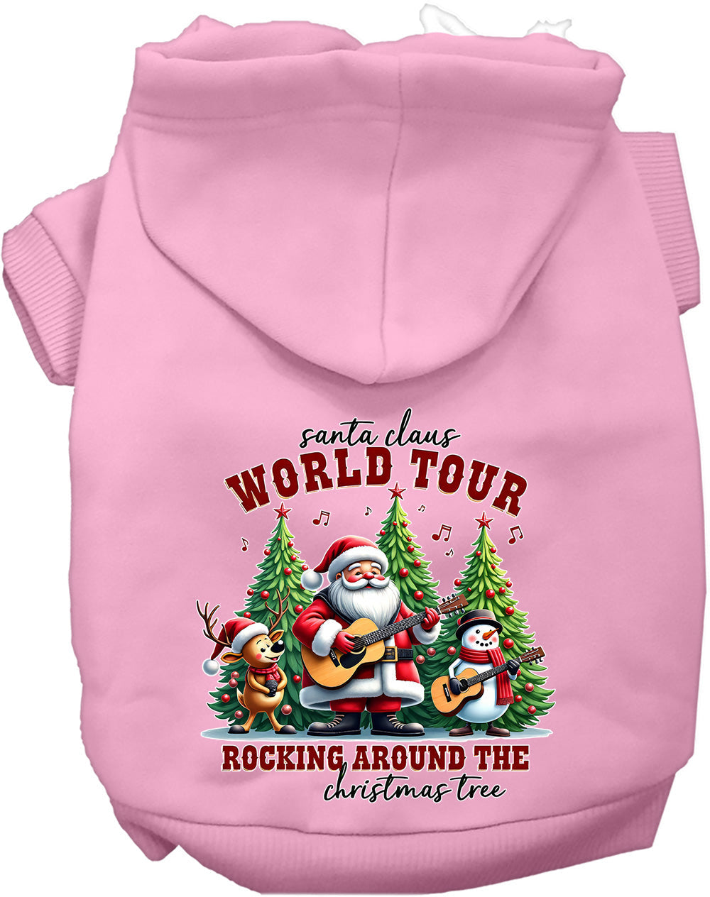 Santa Claus Welttournee Haustier-Kapuzenpullover