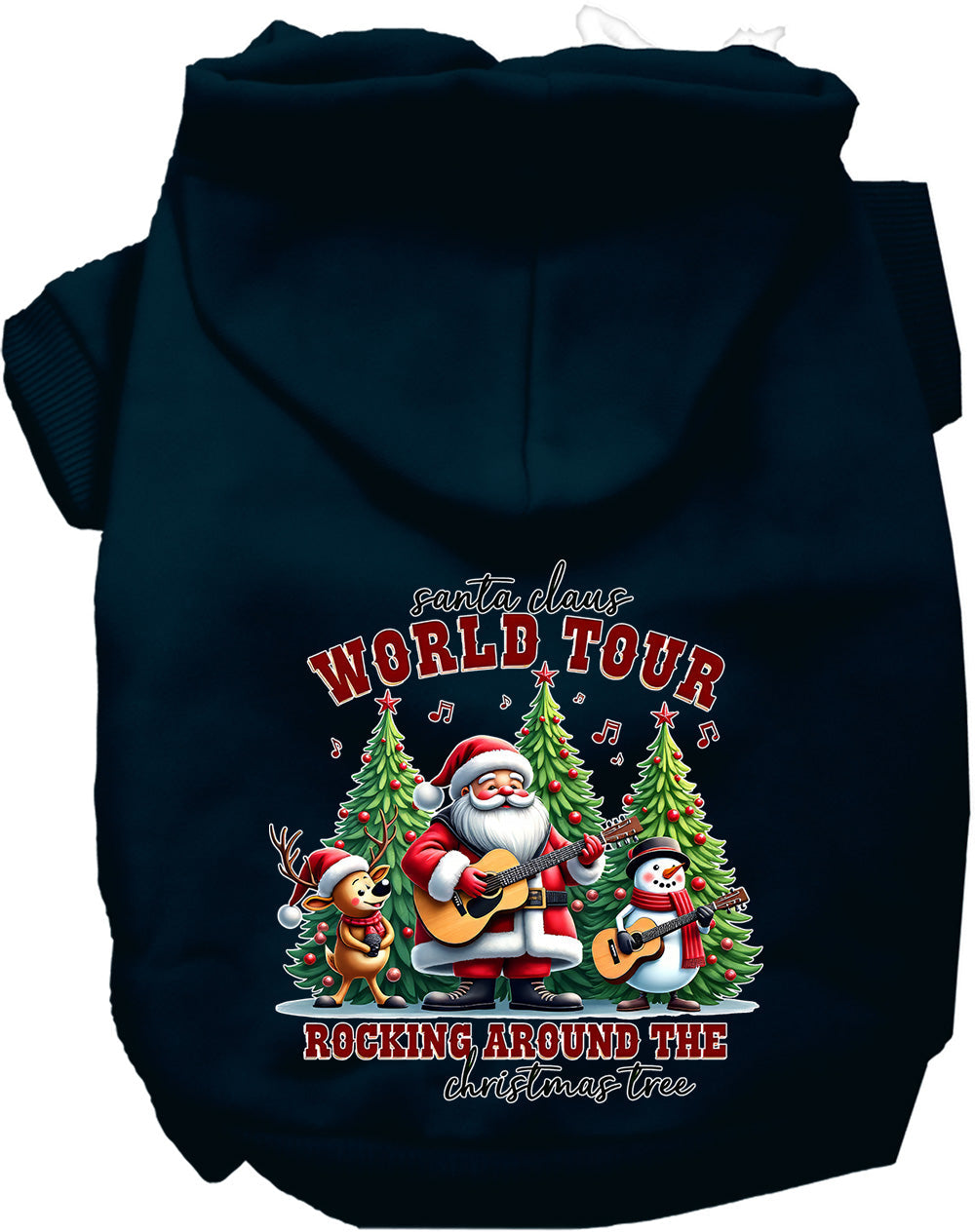 Santa Claus Welttournee Haustier-Kapuzenpullover