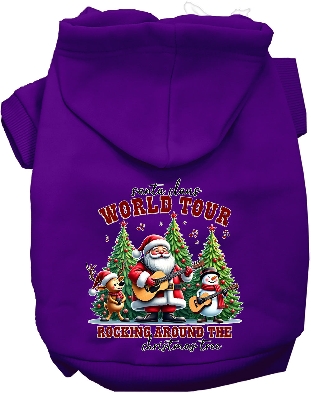 Santa Claus Welttournee Haustier-Kapuzenpullover