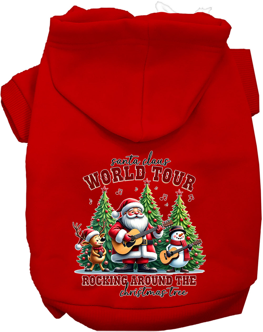 Santa Claus Welttournee Haustier-Kapuzenpullover