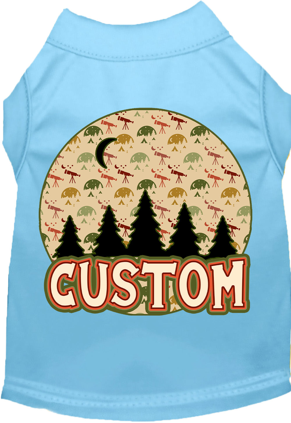 Custom Under the Stars Pet Shirt