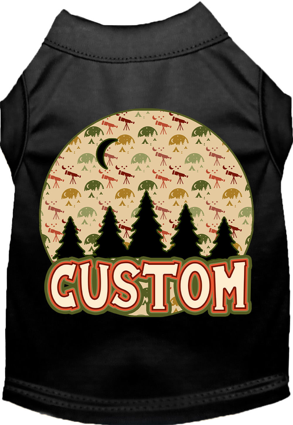 Custom Under the Stars Pet Shirt