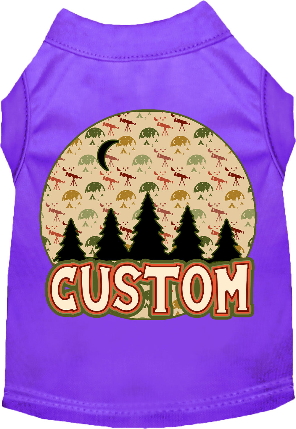 Custom Under the Stars Pet Shirt