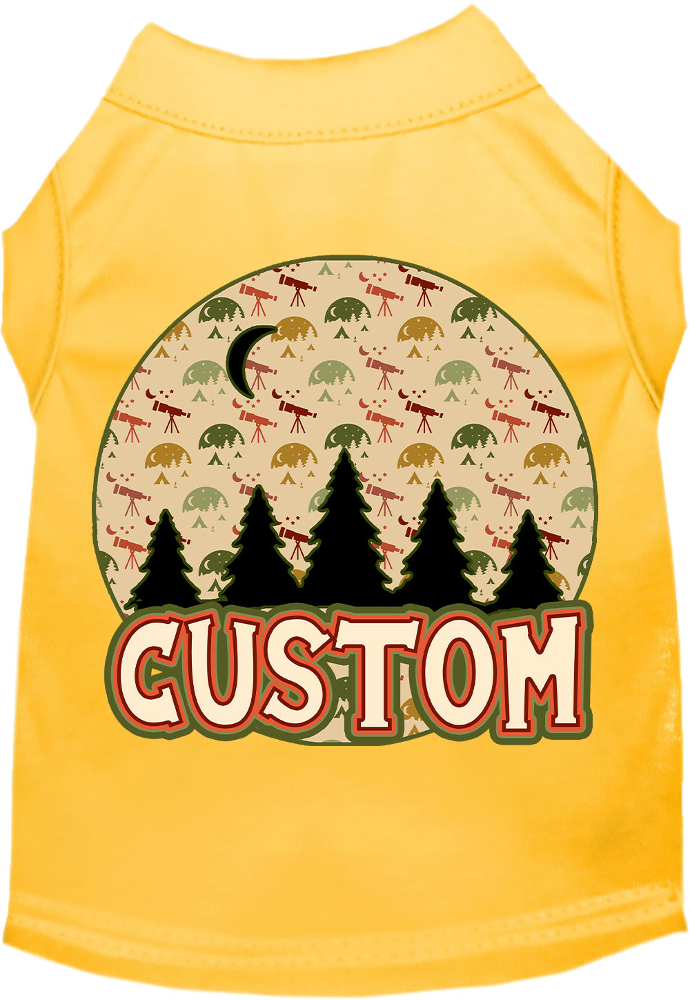 Custom Under the Stars Pet Shirt