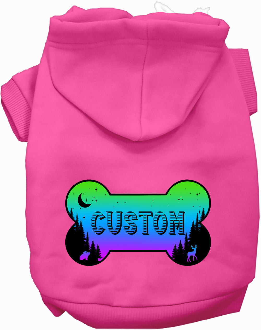 Custom Mountain Shades Pet Hoodie