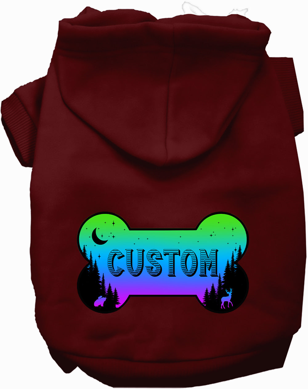 Custom Mountain Shades Pet Hoodie