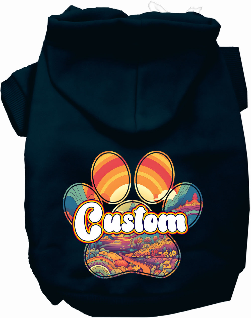 Custom Groovy Summit Pet Hoodie