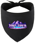 Custom Alpine Pawscape Pet Bandana