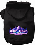Custom Alpine Pawscape Pet Hoodie