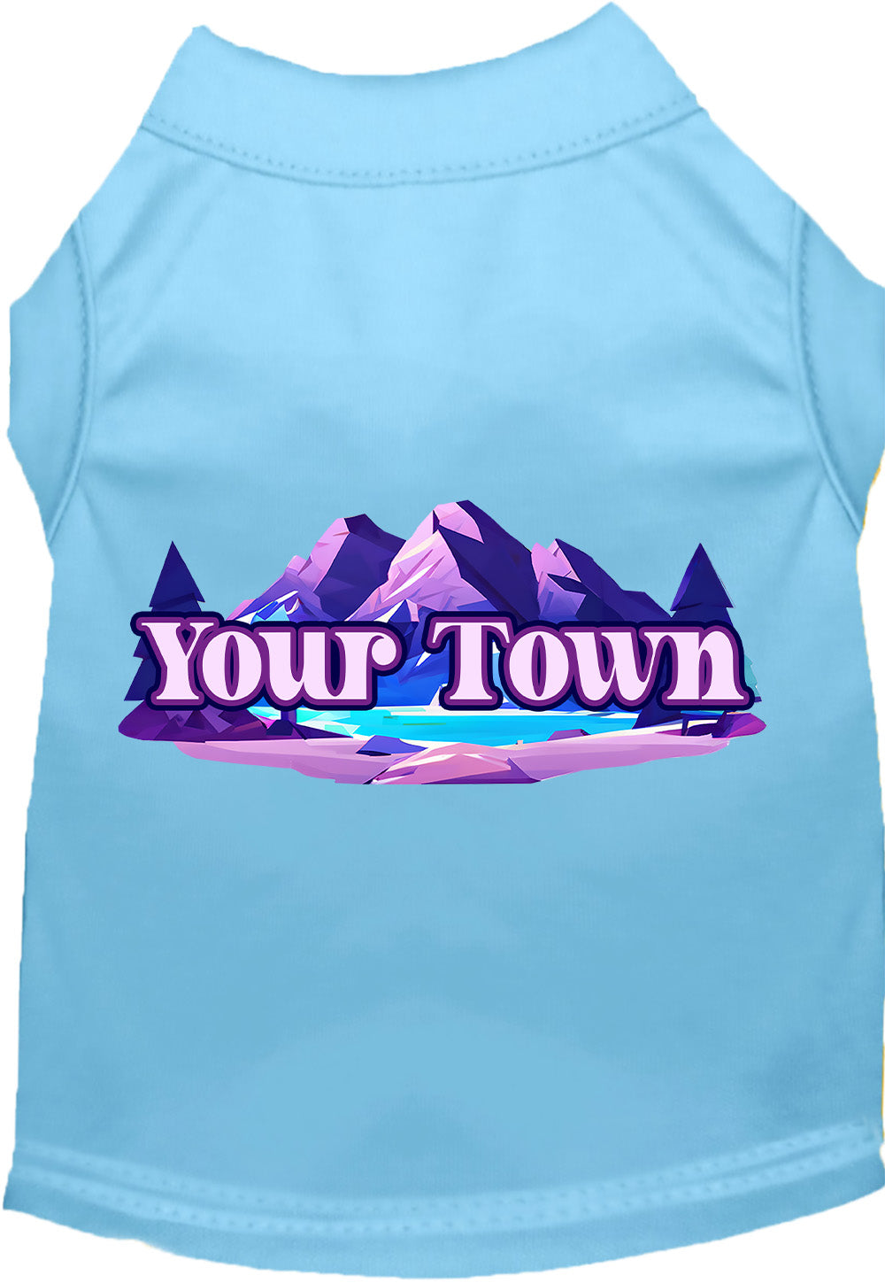 Custom Alpine Pawscape Pet Shirt