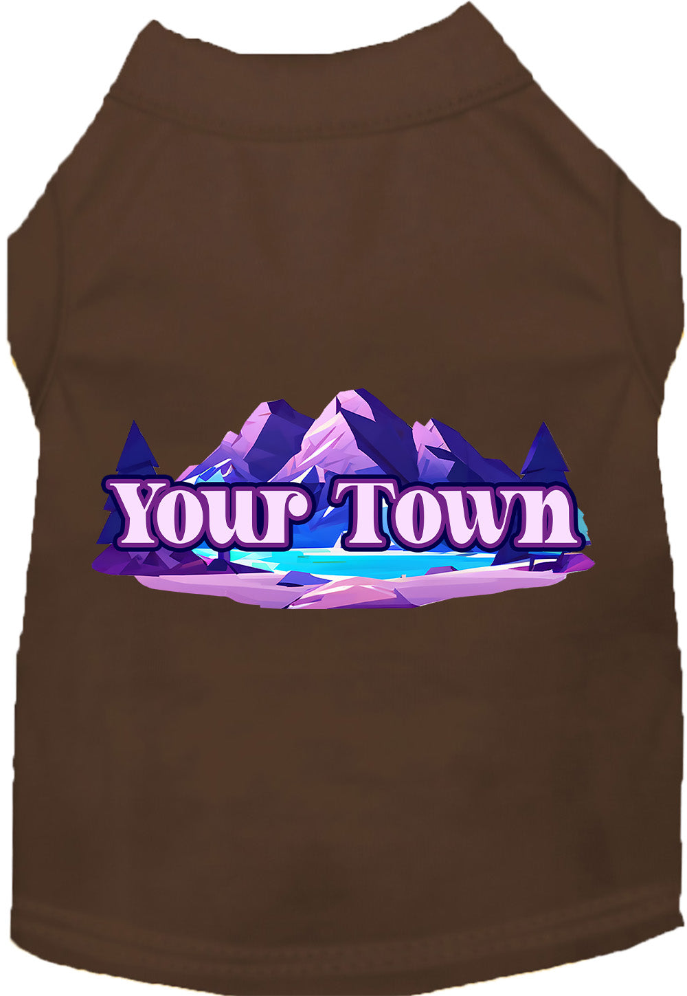 Custom Alpine Pawscape Pet Shirt