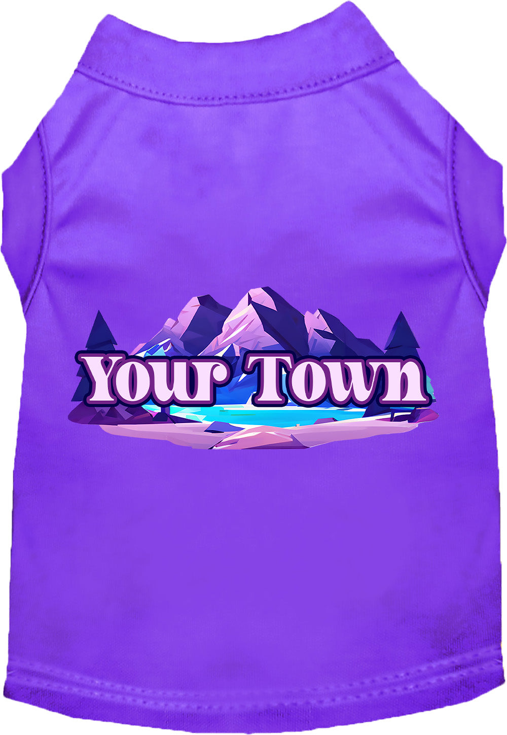Custom Alpine Pawscape Pet Shirt