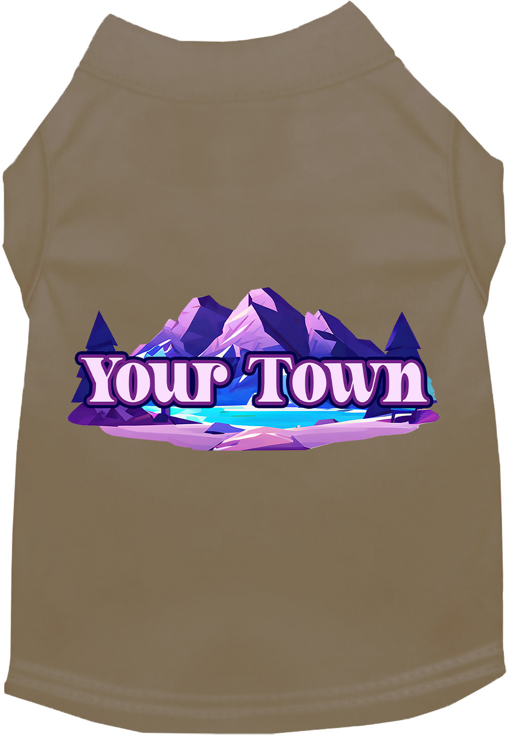Custom Alpine Pawscape Pet Shirt