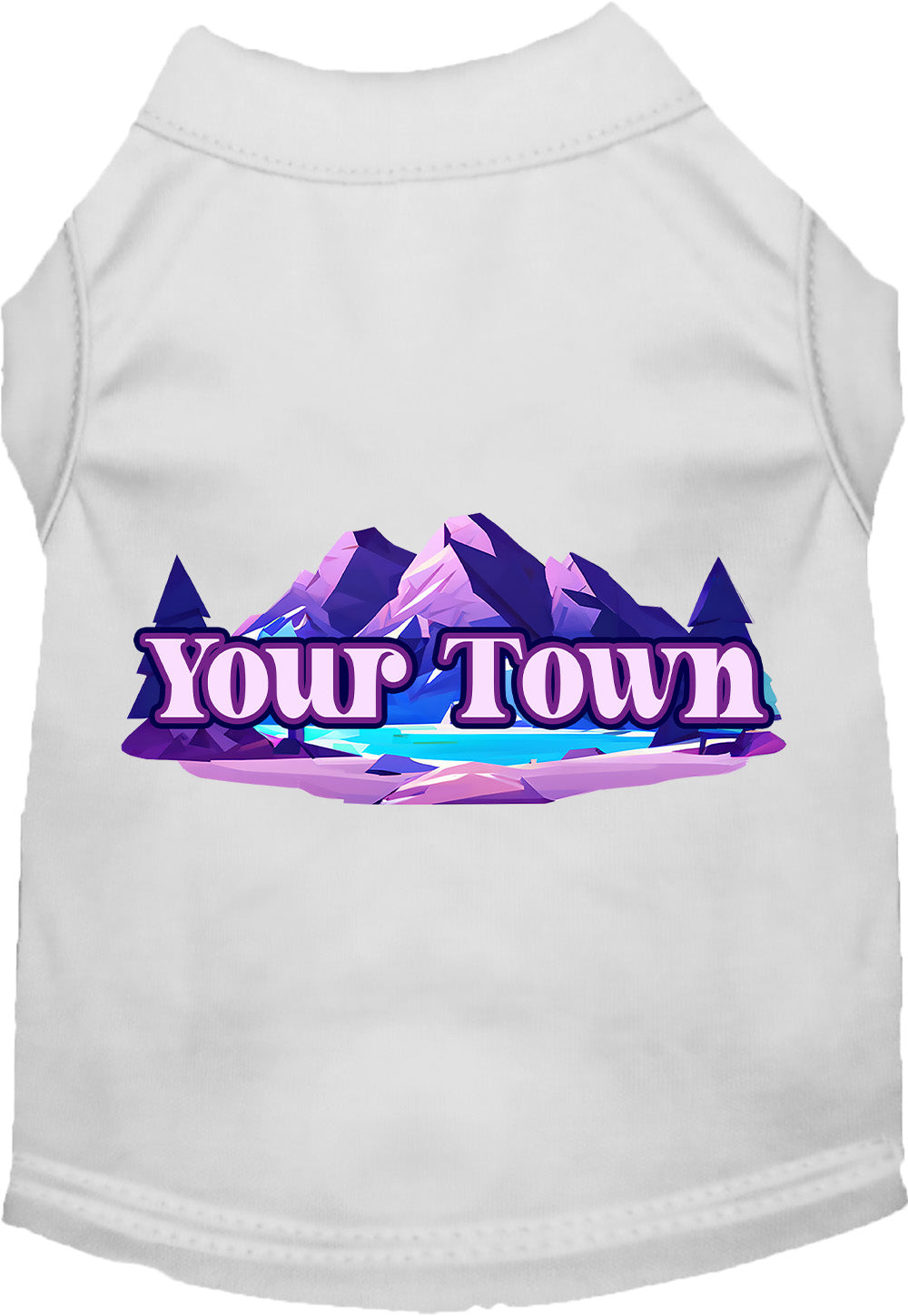 Custom Alpine Pawscape Pet Shirt