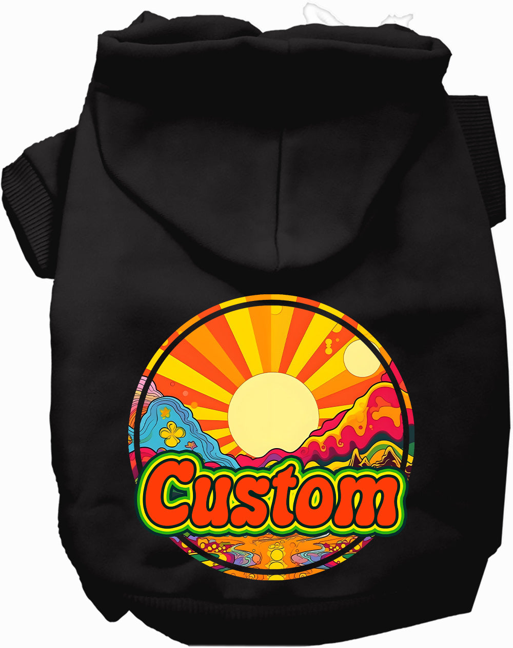 Custom Mellow Mountain Pet Hoodie