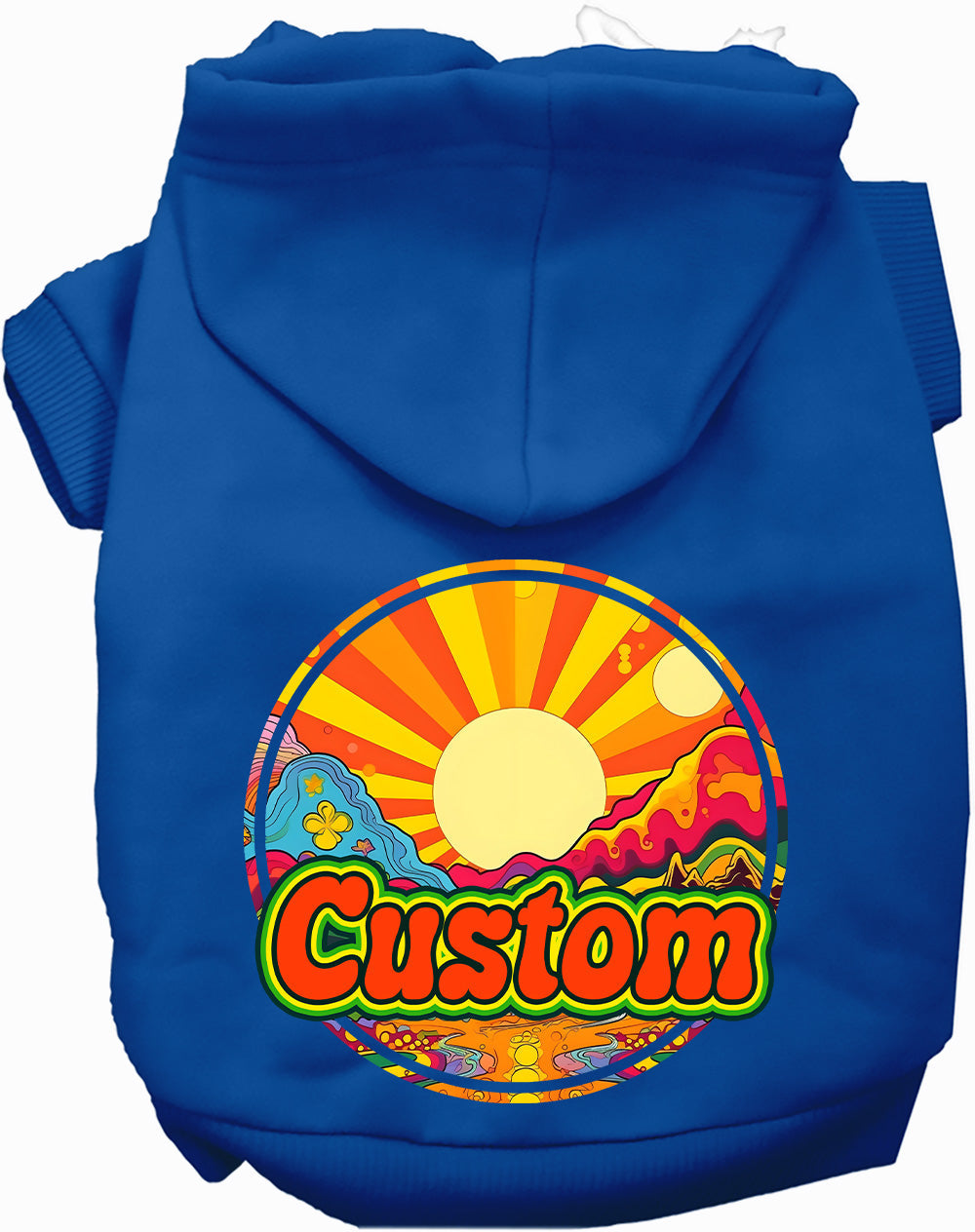 Custom Mellow Mountain Pet Hoodie