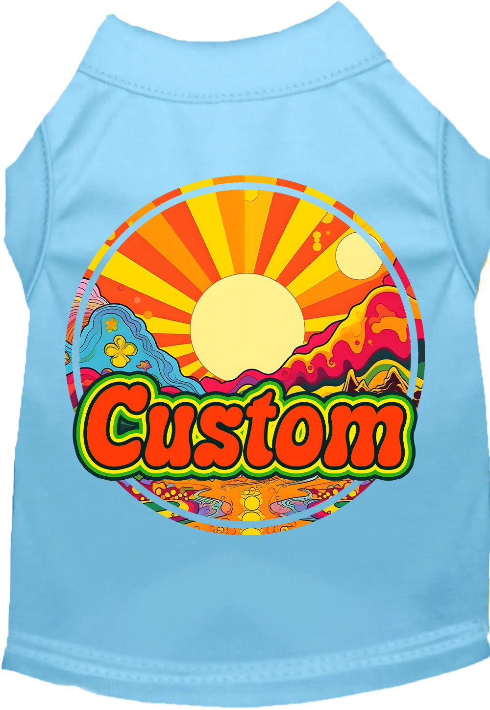 Custom Mellow Mountain Pet Shirt