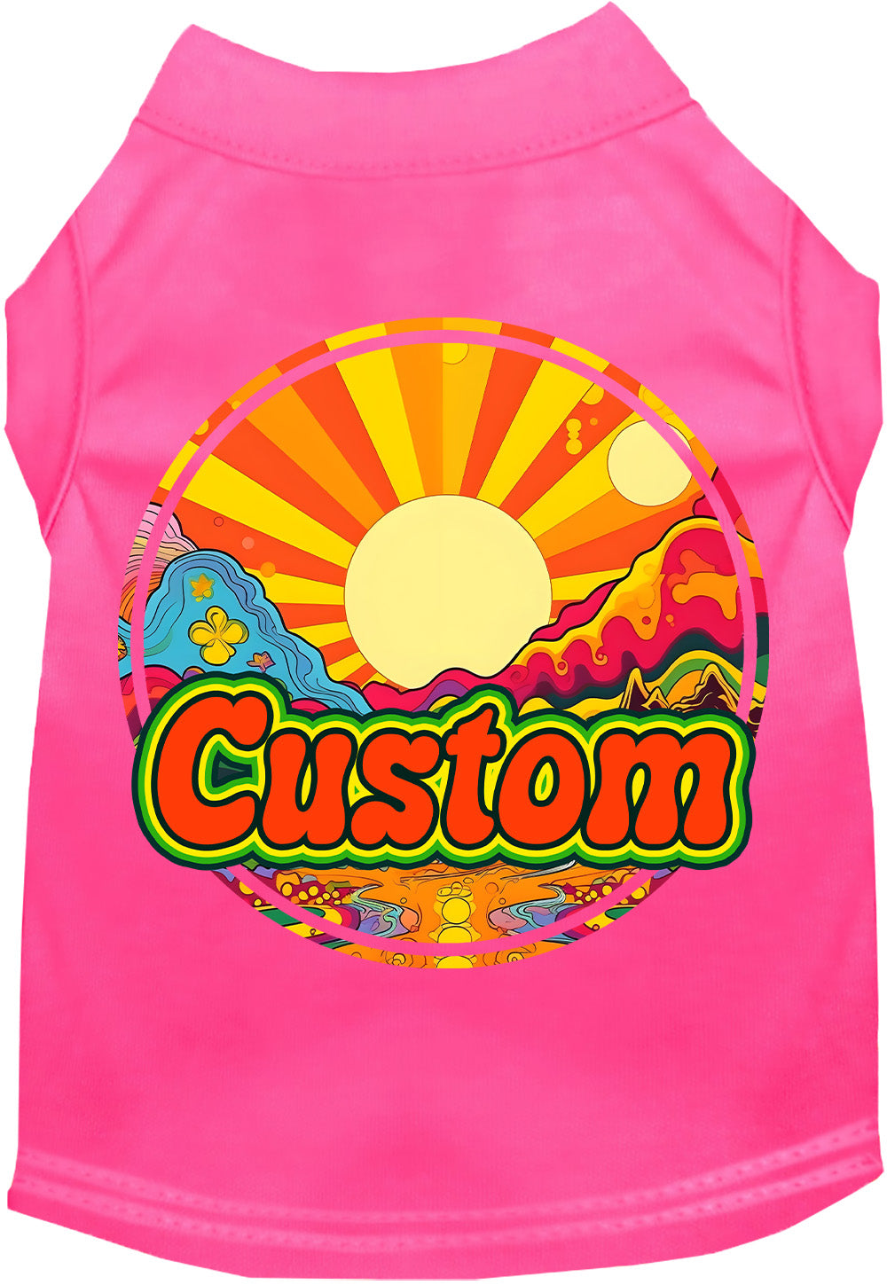 Custom Mellow Mountain Pet Shirt