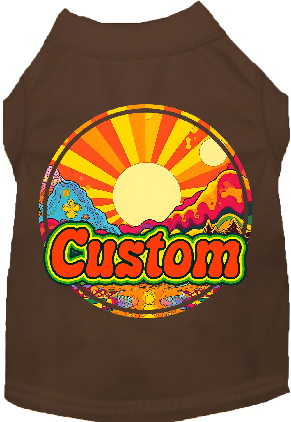 Custom Mellow Mountain Pet Shirt